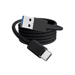 Rolio USB C naar USB A Kabel - Oplaadkabel - Magnetisch Oprollen - 1 Meter - 100W - Universeel