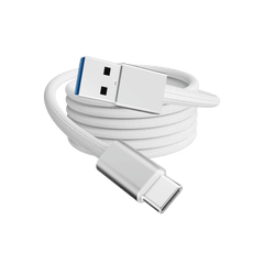Rolio USB C naar USB A Kabel - Oplaadkabel - Magnetisch Oprollen - 1 Meter - 100W - Universeel