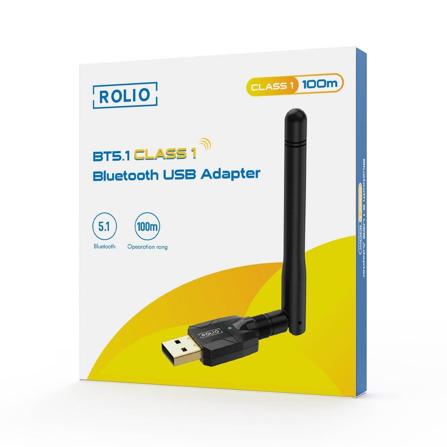 Rolio Bluetooth adapter 5.1 - 100m - Rolio
