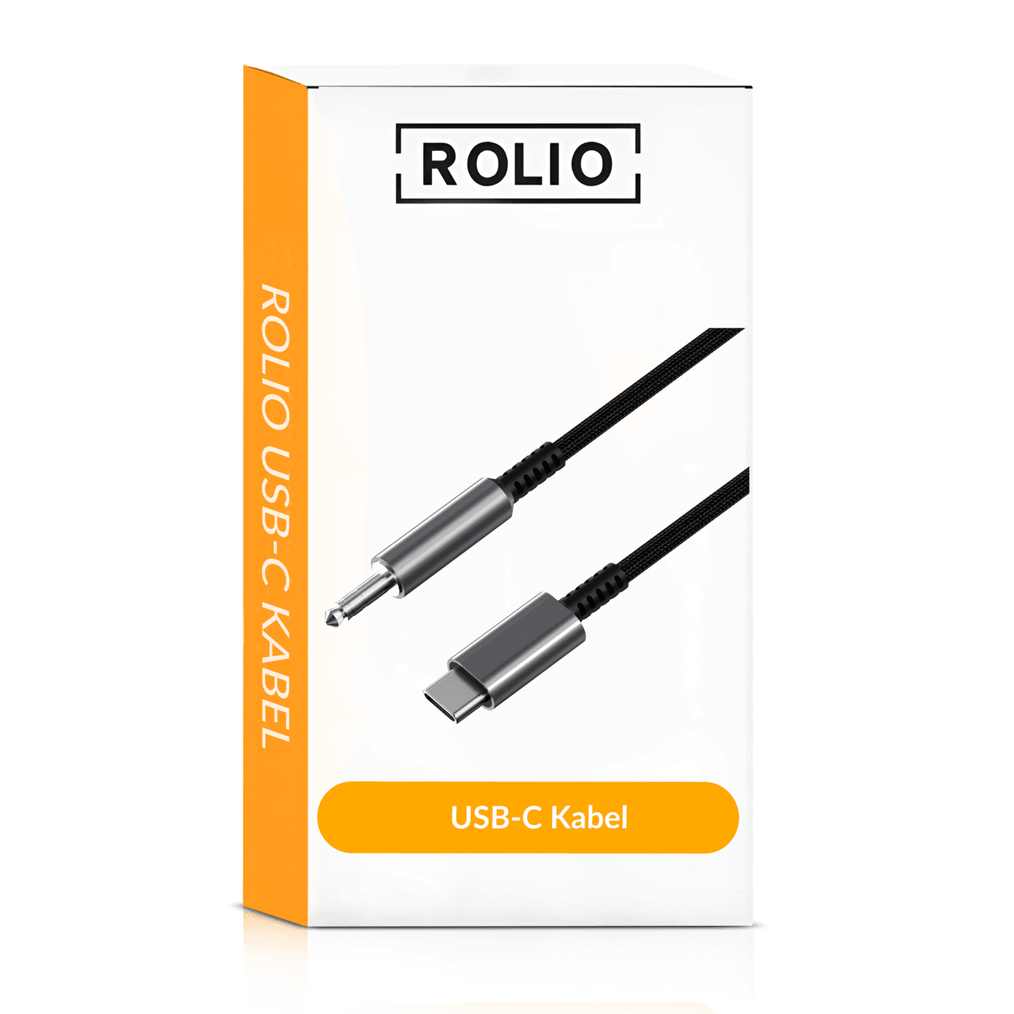 Rolio USB C naar Aux Jack kabel - 1.2 Meter - Rolio