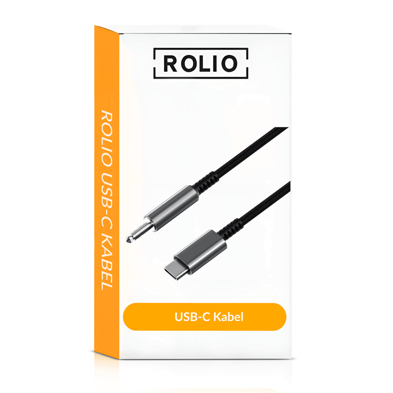 Rolio USB C naar Aux Jack kabel - 1.2 Meter - Rolio