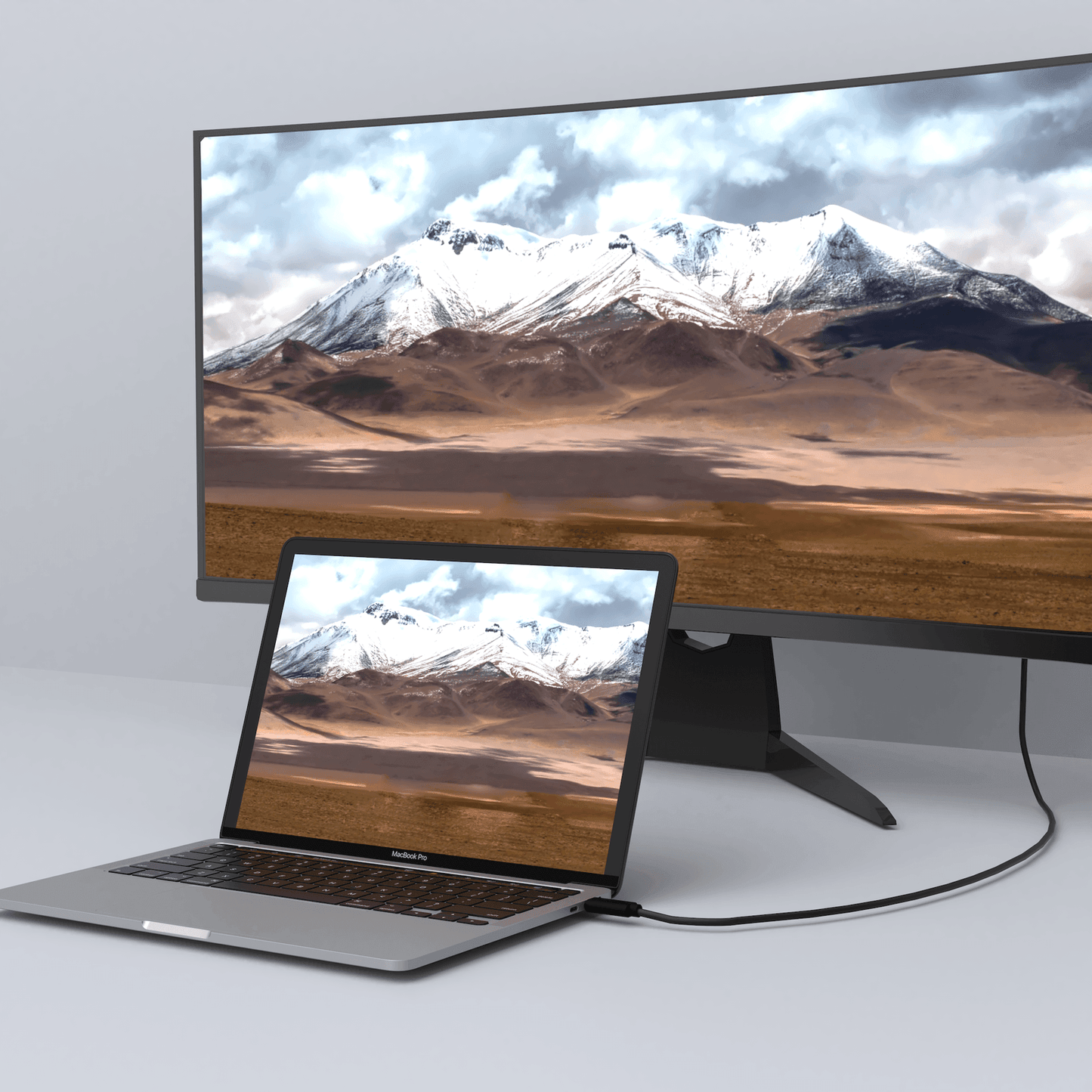 Rolio USB C naar DisplayPort kabel - 1 meter - Rolio