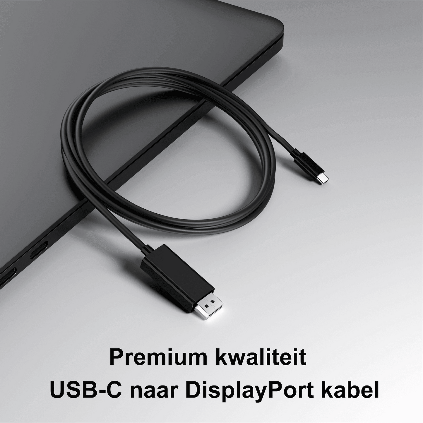 Rolio USB C naar DisplayPort kabel - 3 meter - Rolio