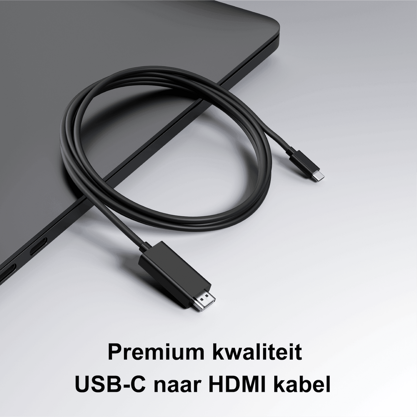 Rolio USB-C naar HDMI kabel - 4K - 60hz - 1.8 meter - Rolio