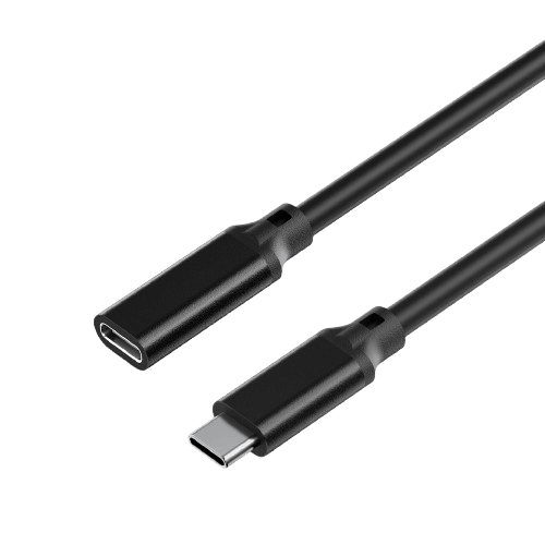 Rolio USB C Verlengkabel - USB-C naar USB-C vrouwelijk - 2 meter - Rolio