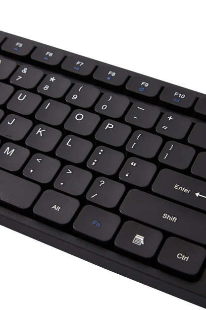 Rolio Pro X7 - Toetsenbord - Qwerty - Zwart - Professioneel