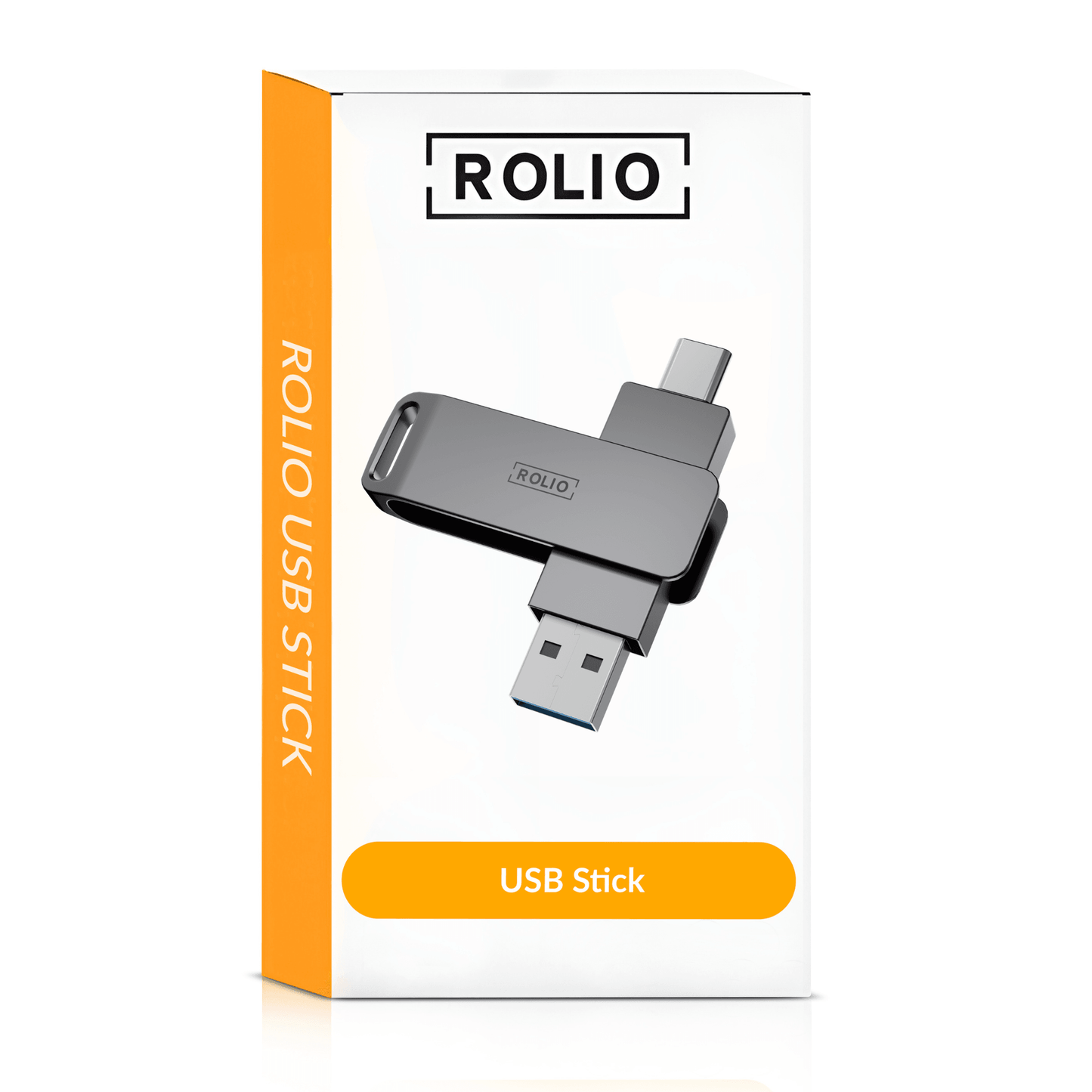 Rolio USB-Stick 128 GB – USB C und USB A – 800 Mbit/s – USB 3.0