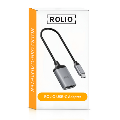 Rolio USB C Adapter - USB-C to HDMI - 4K 60hz