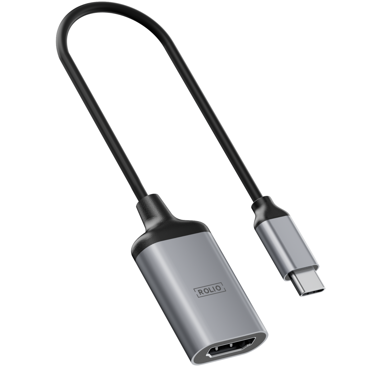 Rolio USB C Adapter - USB-C to HDMI - 4K 60hz
