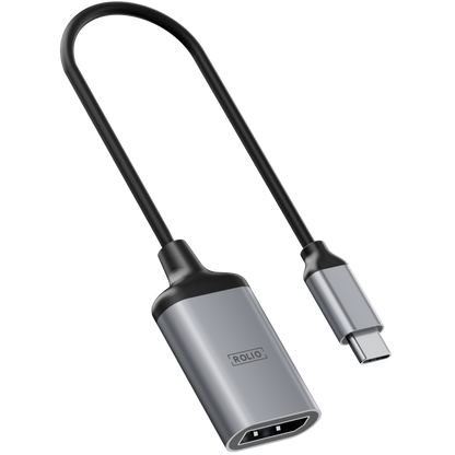 Rolio USB C Adapter - USB-C naar DisplayPort - 4K 144hz