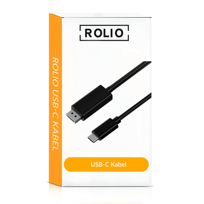 Rolio USB C naar DisplayPort kabel - 1.8 meter - Rolio