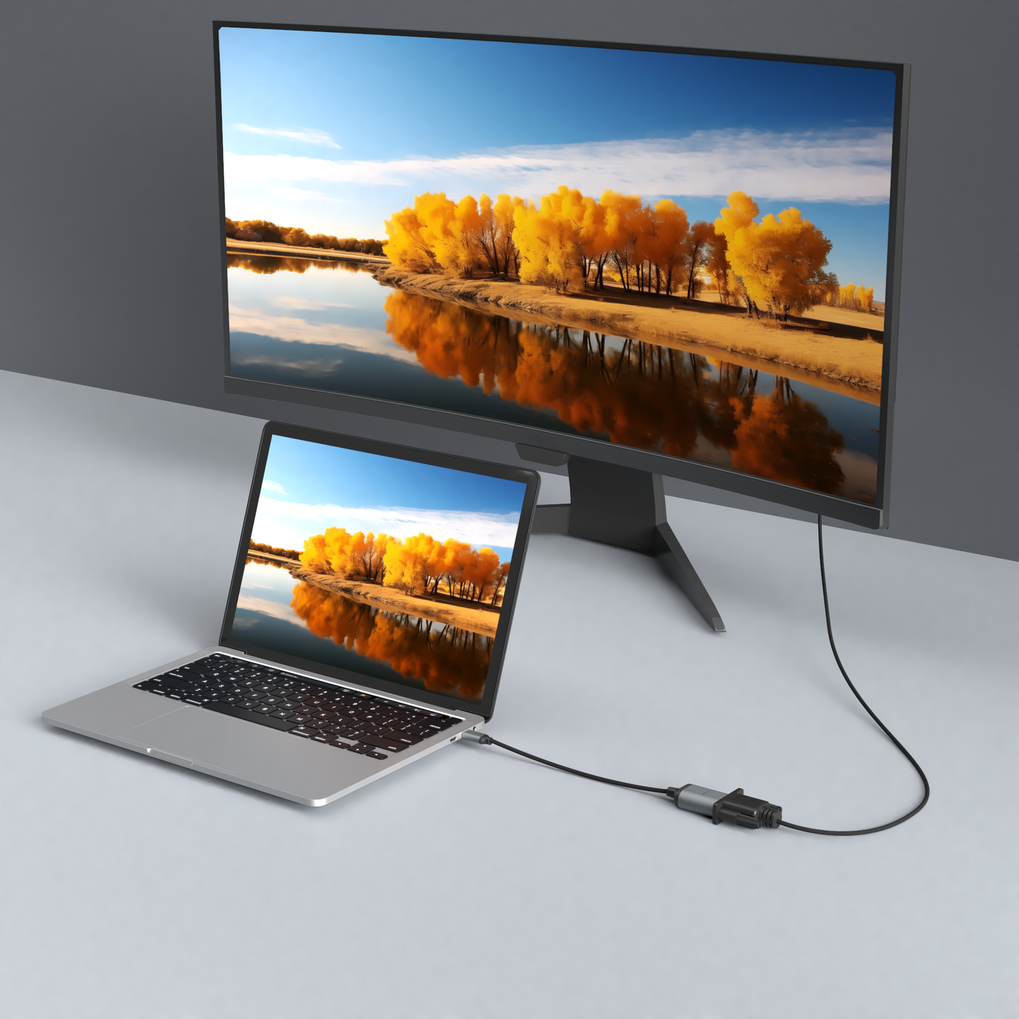Rolio USB-C-Adapter – USB-C-auf-VGA-Adapter